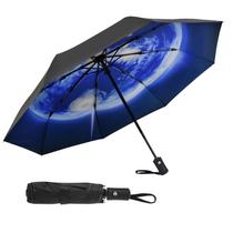 Guarda-chuva SY COMPACT Travel Windproof Automatic Black