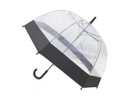 Guarda-Chuva Transparente Debrum Preto