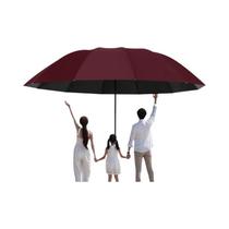 Guarda-chuva Triplo Extra Grande De 130cm Com Proteção Eficaz Contra Chuva, Vento E UV Guarda-chuva Triplo Extra Grande De 130cm Com Proteção Eficaz Contra Chuva, Vento E UV