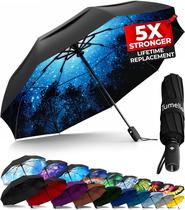 Guarda-chuva TUMELLA Strongest Windproof Travel Compact de 42 polegadas