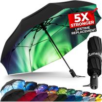 Guarda-chuva TUMELLA Strongest Windproof Travel Compact de 42 polegadas