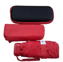 Guarda-chuva ultra mini abertura manual de bolsa com estojo