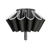Guarda-chuva Unissex Totalmente Automático Com Dobragem Reversa, À Prova De Vento, Com Faixa Guarda-chuva Unissex Totalmente Automático Com Dobragem Reversa, À Prova De Vento, Com Faixa