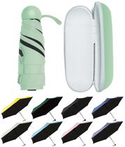 Guarda-chuva UVANTI com proteção UV, leve, compacto, com estojo Guarda-chuva UVANTI com proteção UV, leve, compacto, com estojo