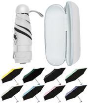 Guarda-chuva UVANTI com proteção UV, leve, compacto, com estojo Guarda-chuva UVANTI com proteção UV, leve, compacto, com estojo