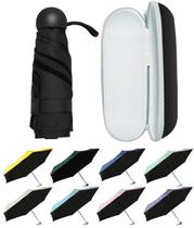 Guarda-chuva UVANTI com proteção UV, leve, compacto, com estojo Guarda-chuva UVANTI com proteção UV, leve, compacto, com estojo