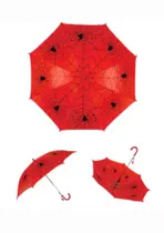 Guarda Chuva Vermelho Spider Man sobrinha Homem Aranha Infantil