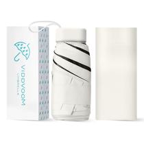 Guarda-chuva ViddVoom Compact Mini para bolsa leve bege