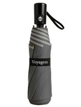 Guarda Chuva Voyagem Abre Fecha Automático Cinza 831L CINZA