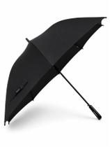 Guarda Chuva Voyagem Longo Automático Portaria Premium Preto Guarda Chuva Voyagem Longo Automático Portaria Premium Preto