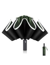 Guarda-chuva XIXVON Pro UPF 50+ 99% de proteção UV verde 10 costelas Guarda-chuva XIXVON Pro UPF 50+ 99% de proteção UV verde 10 costelas