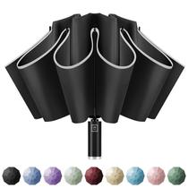 Guarda-chuva Yoobure Inverted Travel, automático, à prova de vento UV 50+ Guarda-chuva Yoobure Inverted Travel, automático, à prova de vento UV 50+