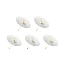 Guarda-chuvas De Papel Brancos 60cm Para Casamento, Adereço Fotográfico DIY, Decoração De Festa De Guarda-chuvas De Papel Brancos 60cm Para Casamento, Adereço Fotográfico DIY, Decoração De Festa De