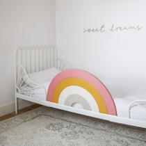 Guarda-corpo de Cama Meamel Premium 3 em 1 para Crianças - com Cabeceira Decorativa Guarda-corpo de Cama Meamel Premium 3 em 1 para Crianças - com Cabeceira Decorativa