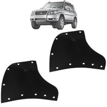 Guarda Pó Caixa De Rodas Para-Lama Pajero TR4 2007 Até 2009 Traseiro