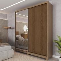 Guarda Roupa 02 Portas com Espelho New Abrolhos
