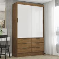 Guarda-roupa 02 Portas de Correr 06 Gavetas Sevilha Guarda-roupa 02 Portas de Correr 06 Gavetas Sevilha