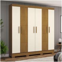 Guarda Roupa 06 Portas 02 Gavetas B73 Briz Nature Guarda Roupa 06 Portas 02 Gavetas B73 Briz Nature