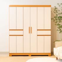 Guarda-Roupa 10 Portas e 02 Gavetas Olímpia Marrom/Cinamomo/Off White