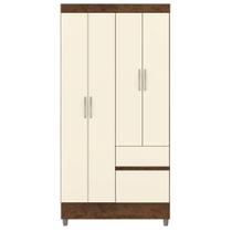Guarda Roupa 102 Cm 4 Portas Plus 10090 Imbuia Champanhe Vlr Imbuia Champanhe Guarda Roupa 102 Cm 4 Portas Plus 10090 Imbuia Champanhe Vlr Imbuia Champanhe