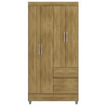 Guarda Roupa 102 cm 4 Portas PLUS 10090 Nature VLR
