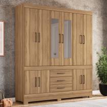 Guarda Roupa 10P com Espelho Berlim Amendola Guarda Roupa 10P com Espelho Berlim Amendola