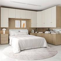 Guarda Roupa 13 Módulos 16 Portas 6 Gavetas Frame CabeCasa MadeiraOriginals