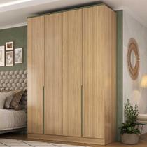 Guarda Roupa 160cm 4 Portas c/ Prateleiras e Nichos 100% MDF Guarda Roupa 160cm 4 Portas c/ Prateleiras e Nichos 100% MDF