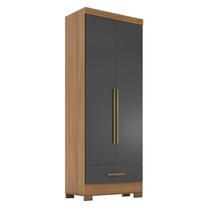 Guarda-roupa 2 Portas 1 Gaveta Smart Plus Espresso Móveis