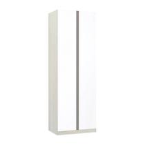 Guarda Roupa 2 Portas 3 Gavetas 80cm Prime Plus Luciane móveis