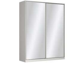 Guarda-roupa 2 Portas de Correr 2 com Espelho 3 Gavetas Zira