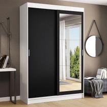 Guarda-roupa 2 Portas de Correr com Espelho 2 Gavetas Madesa Guarda-roupa 2 Portas de Correr com Espelho 2 Gavetas Madesa