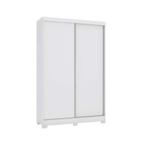 Guarda Roupa 2 Portas de Correr e 2 Gavetas c/Pés N571 Branco - Kappesberg