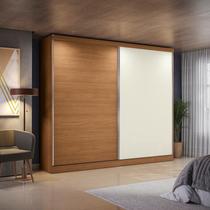 Guarda-roupa 2 Portas de Correr e 4 Gavetas Dormitorio Bigger Lo