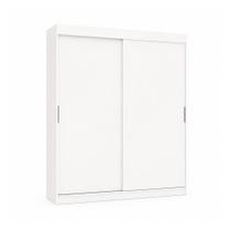 Guarda-Roupa 2 Portas de Correr Solteiro Herval Pratik, Branco Ártico