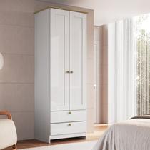 Guarda-roupa 2 Portas e 2 Gavetas Americano