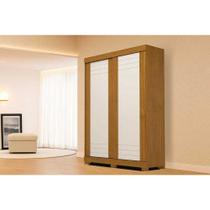 Guarda Roupa 2 Portas e 2 Gavetas Ayla Flex Cinamomo/Cinamomo ou Off White - ACP