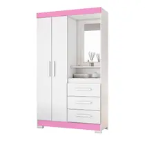 Guarda-Roupa 2 Portas NT 5170 Rosa - Notável