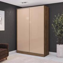 Guarda-Roupa 2 Pt Correr Kappesberg Adapt Nogueira/Macadâmia