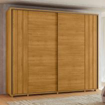 Guarda-Roupa 278cm Dalí Casal com Cabideiro Extensível Amplo - Cumaru Madetec