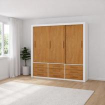 Guarda Roupa 3 Portas 9 Gavetas Imperium -Grand Line Guarda Roupa 3 Portas 9 Gavetas Imperium -Grand Line