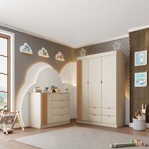 Guarda Roupa 3 Portas E Cômoda 4 Gavetas Infantil ... Móveis Para O Quarto Do Bebê Guarda Roupa 3 Portas E Cômoda 4 Gavetas Infantil ... Móveis Para O Quarto Do Bebê