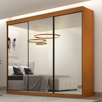 Guarda Roupa 3 Portas Garibaldi Com 3 Espelho Valverde