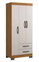 Guarda-Roupa 3 Portas NT 5000 Freijó com Off White - Notável Guarda-Roupa 3 Portas NT 5000 Freijó com Off White - Notável