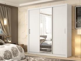 Guarda Roupa 3 Portas Residence Branco