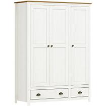 Guarda Roupa 3p 2g Madeira Maciça 136 Cm 9104 Branco Freijo Milani Store Guarda Roupa 3p 2g Madeira Maciça 136 Cm 9104 Branco Freijo Milani Store