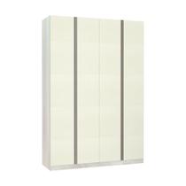 Guarda-roupa 4 Portas 160 Cm Legno Crema Com Kashmir