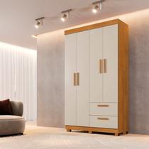 Guarda-roupa 4 Portas 2 Gavetas 100% MDF Flórida Yescasa Guarda-roupa 4 Portas 2 Gavetas 100% MDF Flórida Yescasa