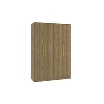 Guarda-roupa 4 Portas 2 Gavetas Kappesberg Adapt Nogueira Guarda-roupa 4 Portas 2 Gavetas Kappesberg Adapt Nogueira