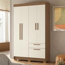 Guarda-roupa 4 Portas 2 Gavetas Mdp Londrina